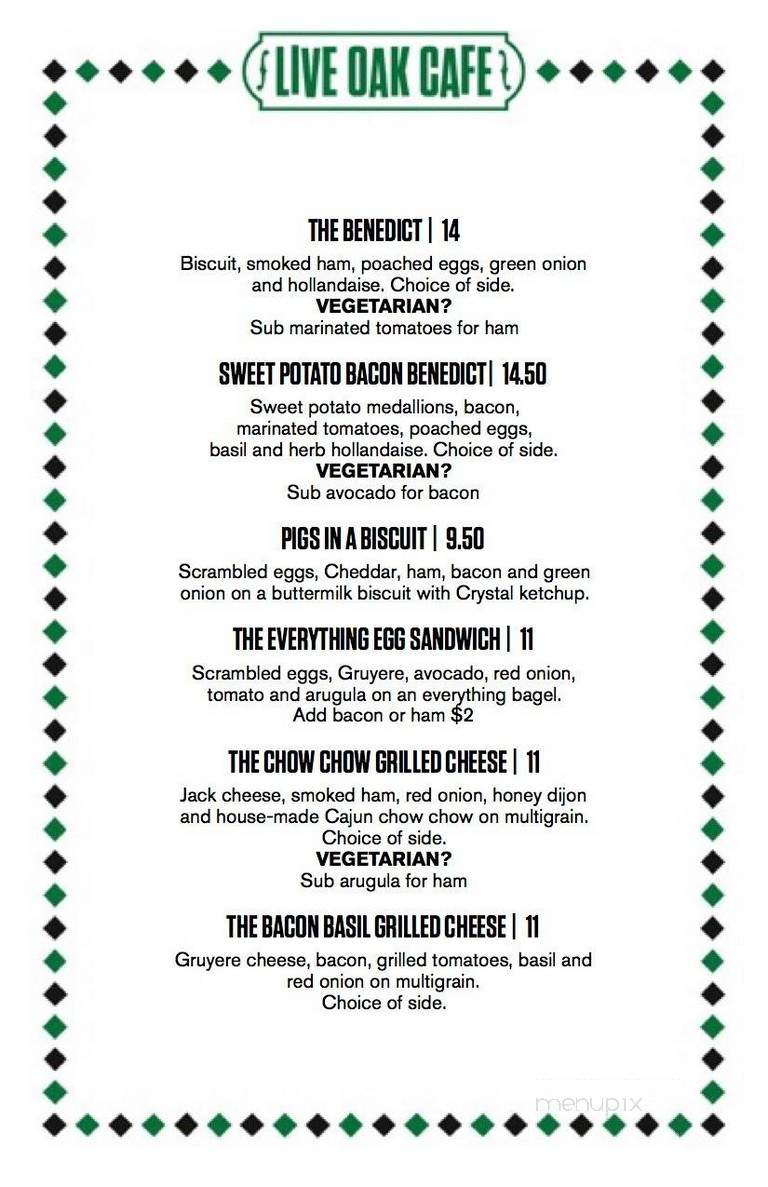 Caf Conti - New Orleans, LA menu_pic