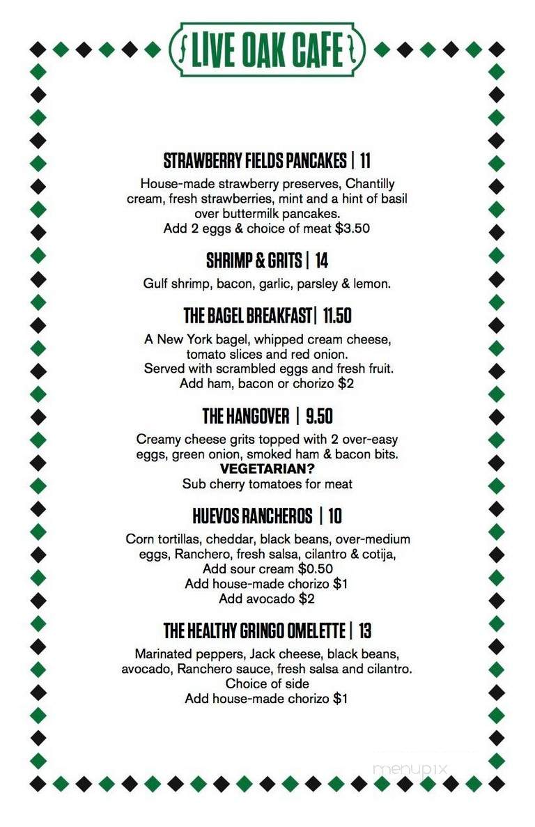 Caf Conti - New Orleans, LA menu_pic