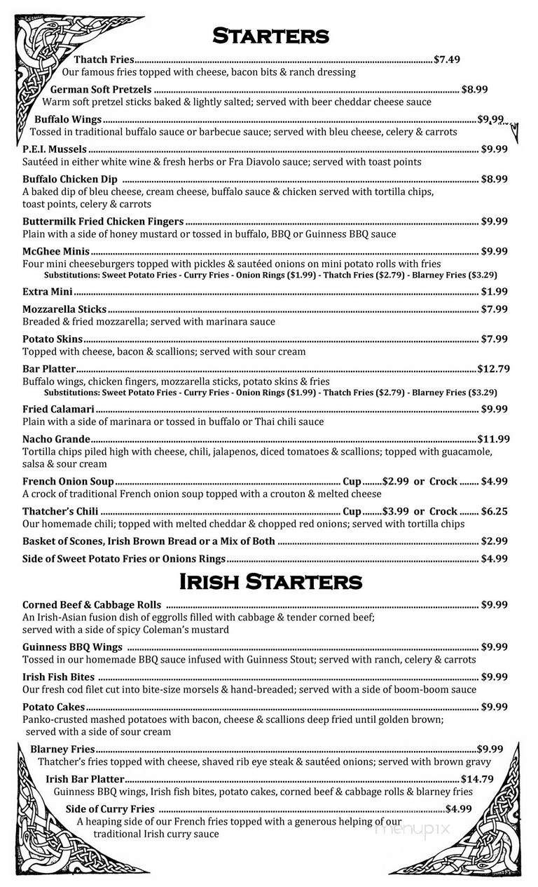 Thatcher McGhee's Irish Pub Eatery - Denville, NJ