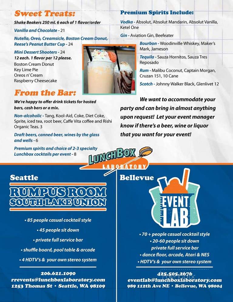 Lunchbox Laboratory - Bellevue, WA