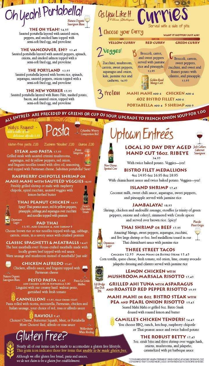 Table 65 - New Richmond, WI menu_pic