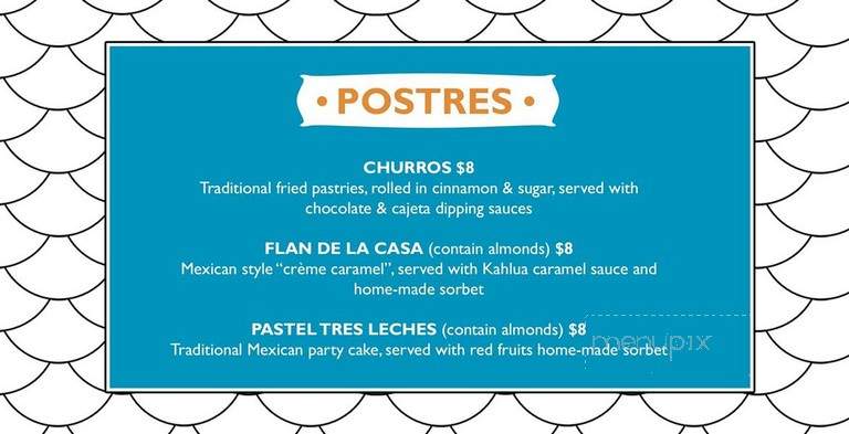 La Fisheria - Houston, TX menu_pic