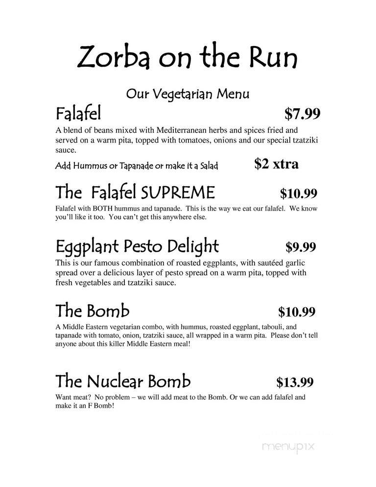 Zorba on the Run - Fairbanks, AK