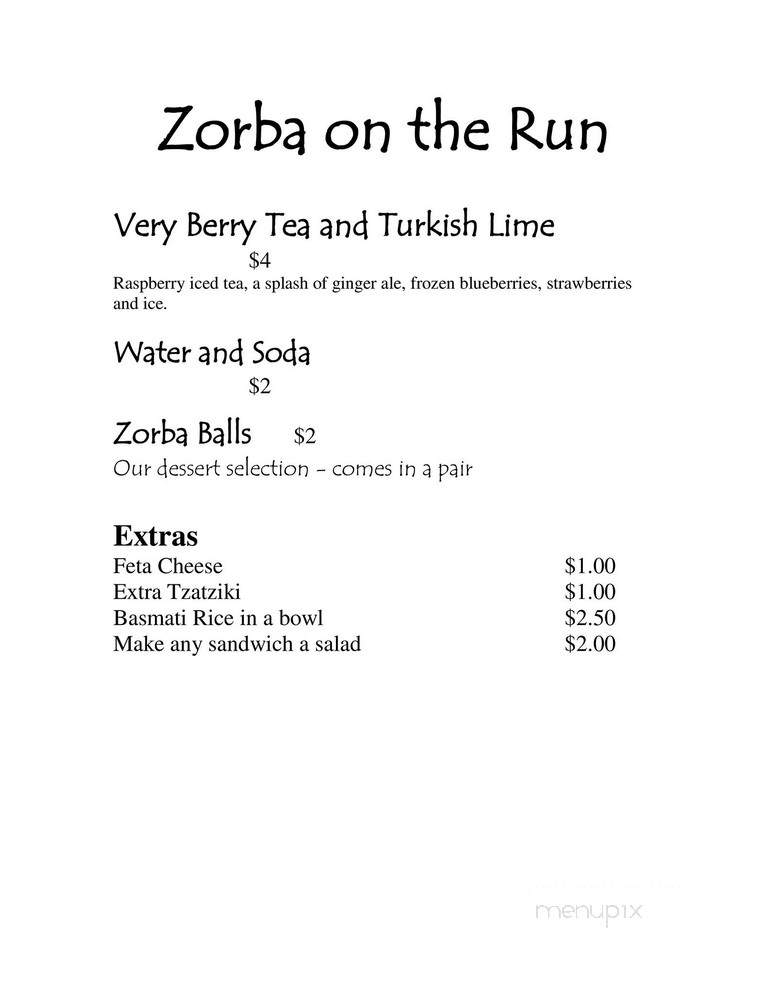 Zorba on the Run - Fairbanks, AK