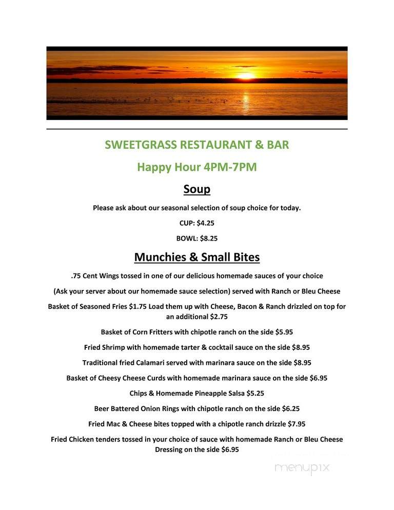 Sweetgrass Restaurant and Bar - Saint Helena Island, SC