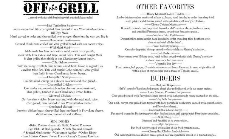 Samuel's - Waverly, TN menu_pic