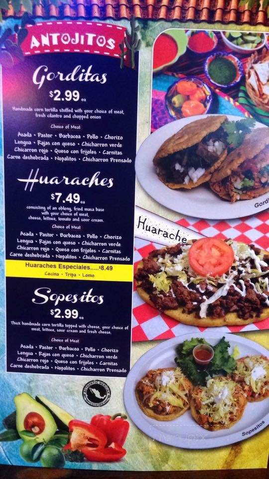 El Mariachi - Louisville, KY menu_pic