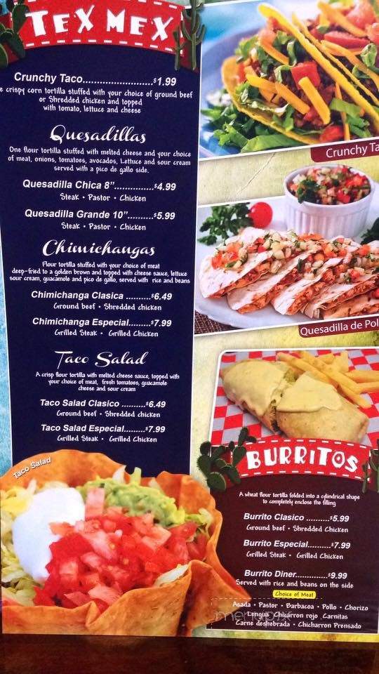 El Mariachi - Louisville, KY menu_pic