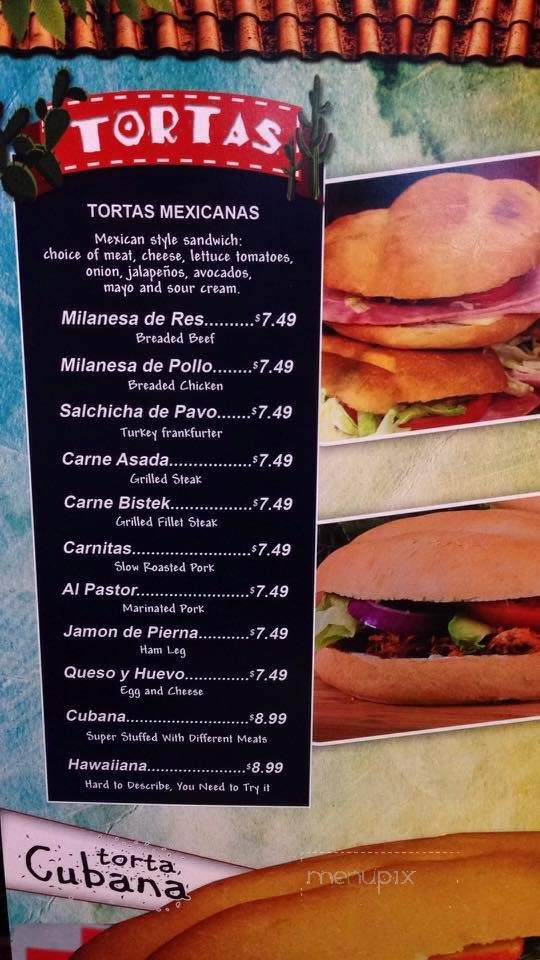 El Mariachi - Louisville, KY menu_pic