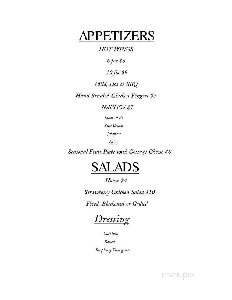 Prestwick Country Club - Avon, IN menu_pic