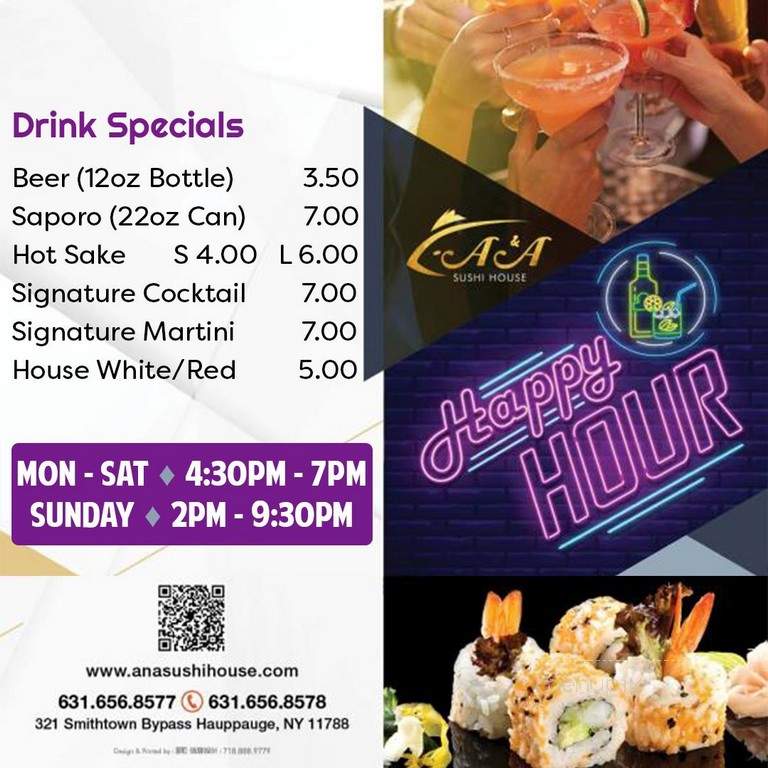 Sakura Japanese Restaurant - Hauppauge, NY menu_pic