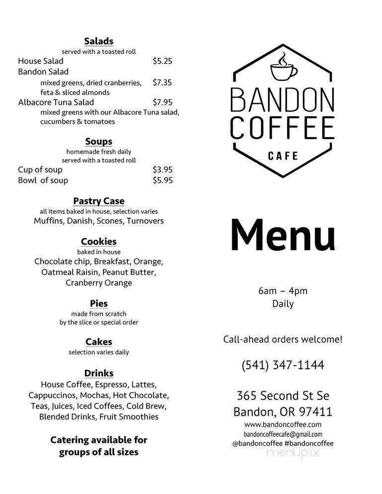 Bandon Coffee Cafe - Bandon, OR