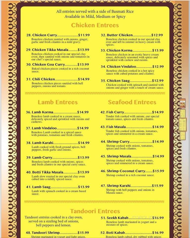 Shanti's Indian Cuisine - Roseburg, OR