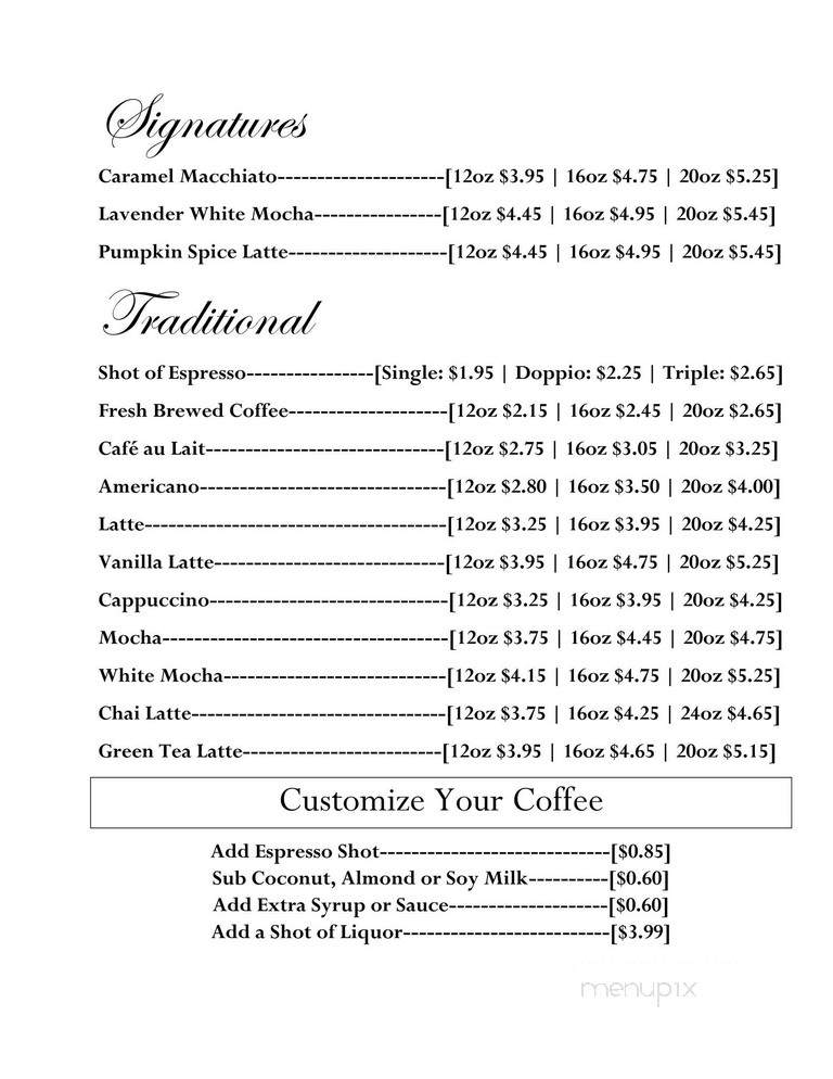 Gold Ranch - Verdi, NV menu_pic