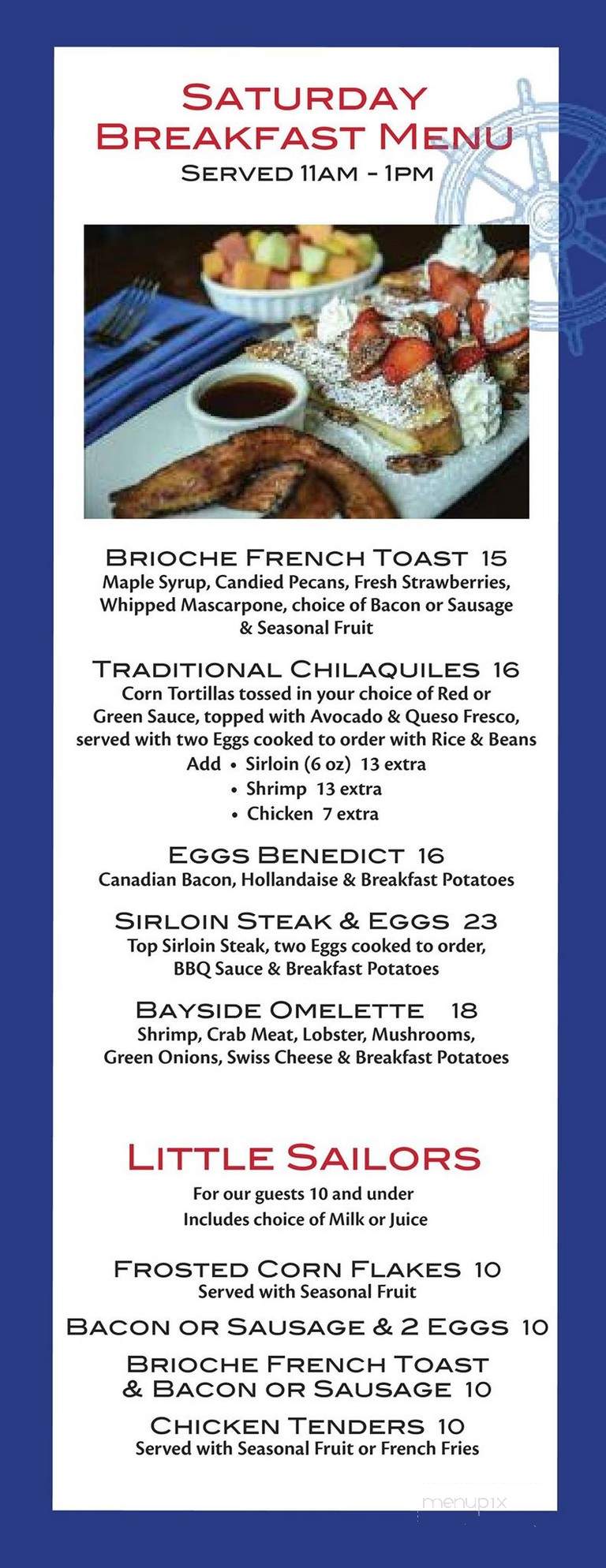 Bay Street Kitchen - Long Beach, CA menu_pic