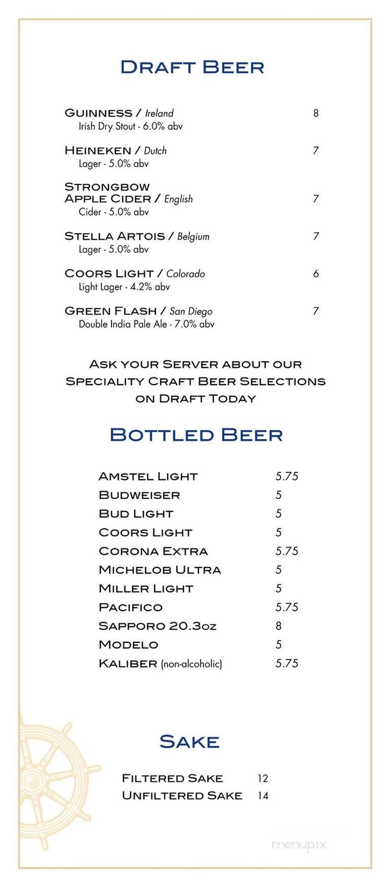 Bay Street Kitchen - Long Beach, CA menu_pic