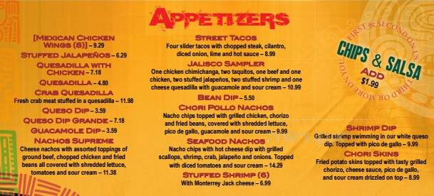 La Tolteca - Aberdeen, MD menu_pic