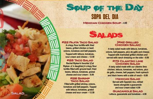 La Tolteca - Aberdeen, MD menu_pic