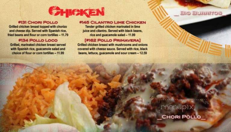 La Tolteca - Aberdeen, MD menu_pic