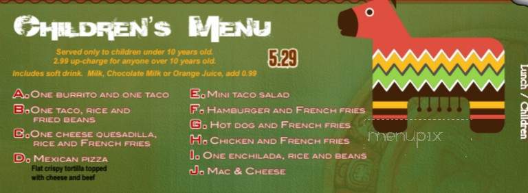 La Tolteca - Aberdeen, MD menu_pic