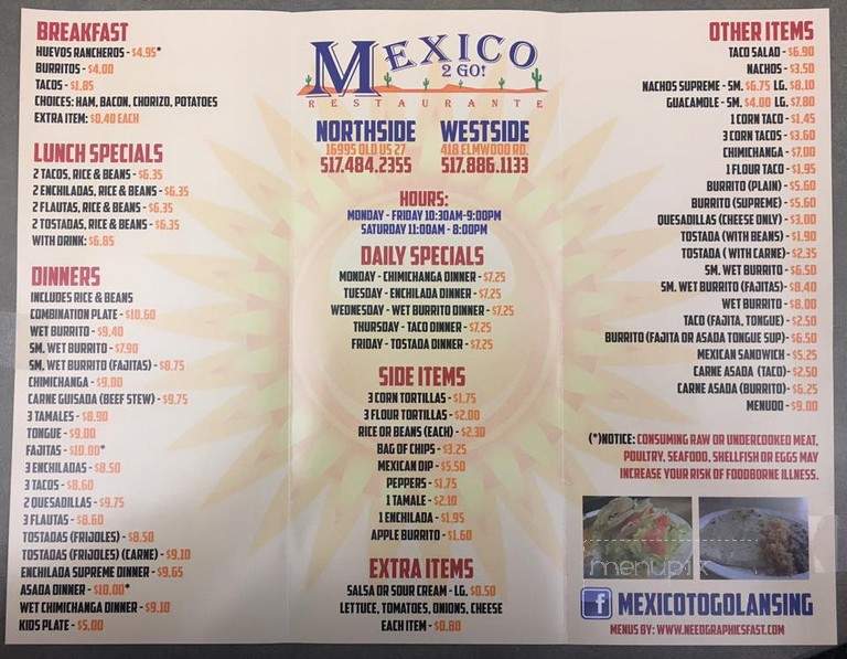 Mexico To Go - St Johns, MI