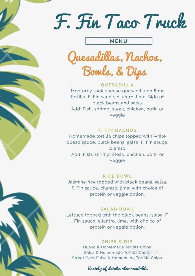 Taco Fresh - Food Truck - Fort Lauderdale, FL menu_pic