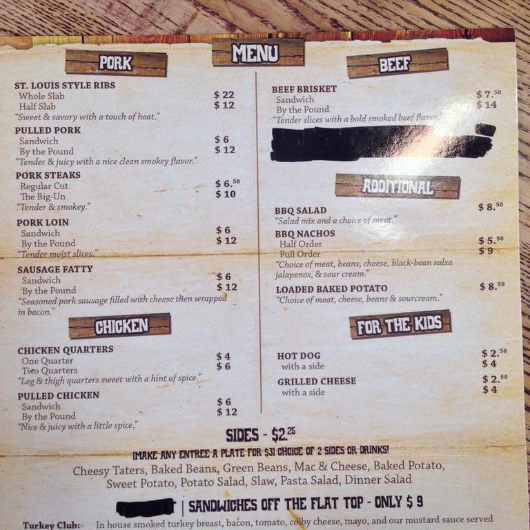 Troy mo food