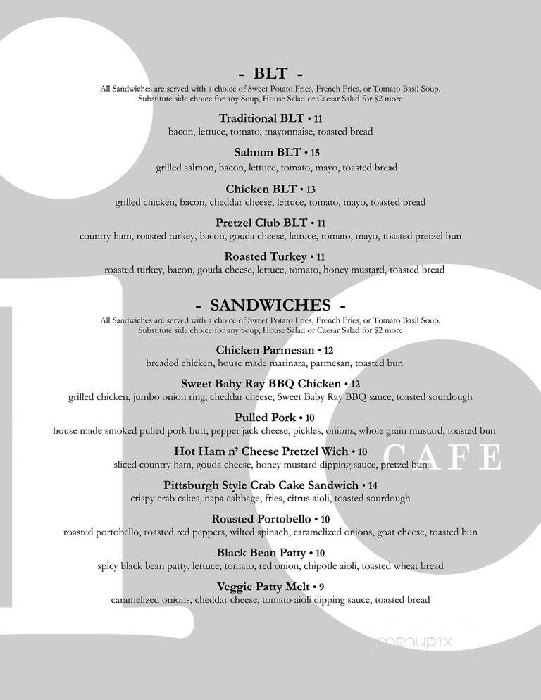 Cafe io - Pittsburgh, PA menu_pic