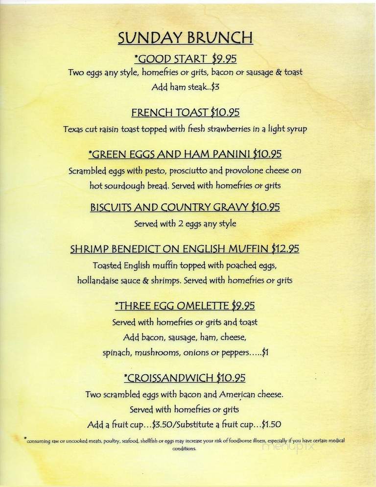 Cristof's - Fort Myers, FL menu_pic