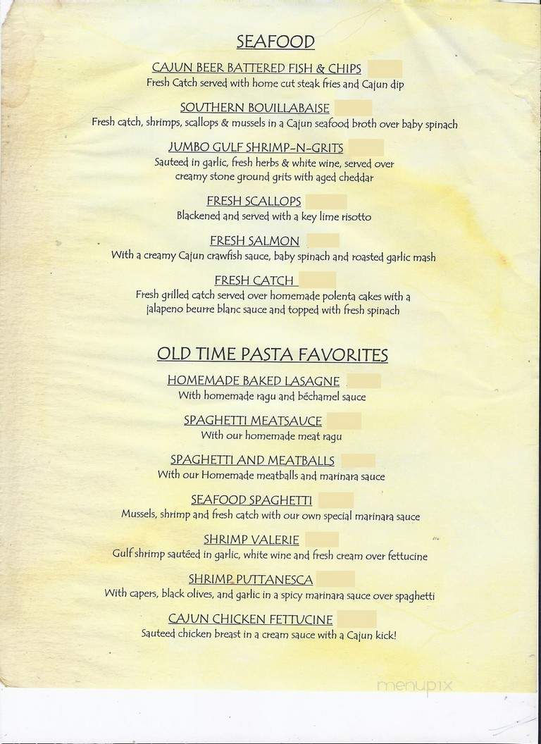 Cristof's - Fort Myers, FL menu_pic