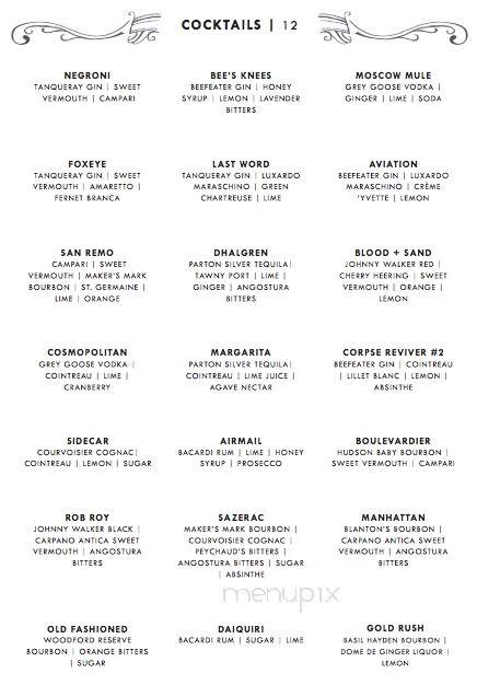Bin 5 - Staten Island, NY menu_pic