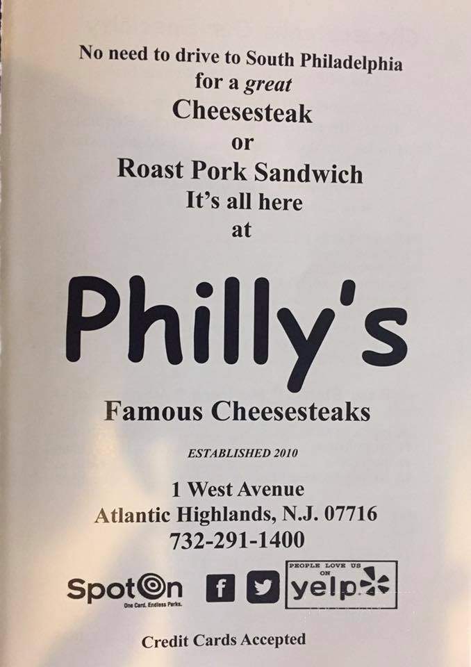 Philly's Famous Cheesesteaks - Rumson, NJ
