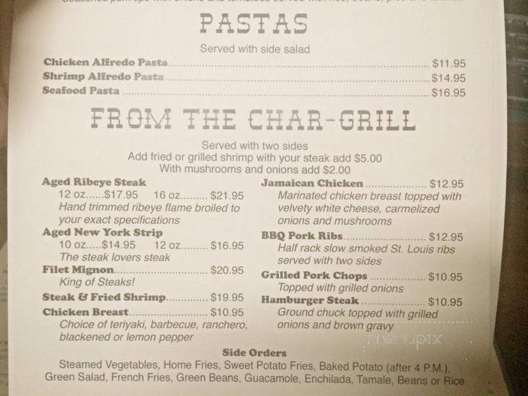Yoyo's Mexican Restaurant Bar Grill - Bogalusa, LA menu_pic