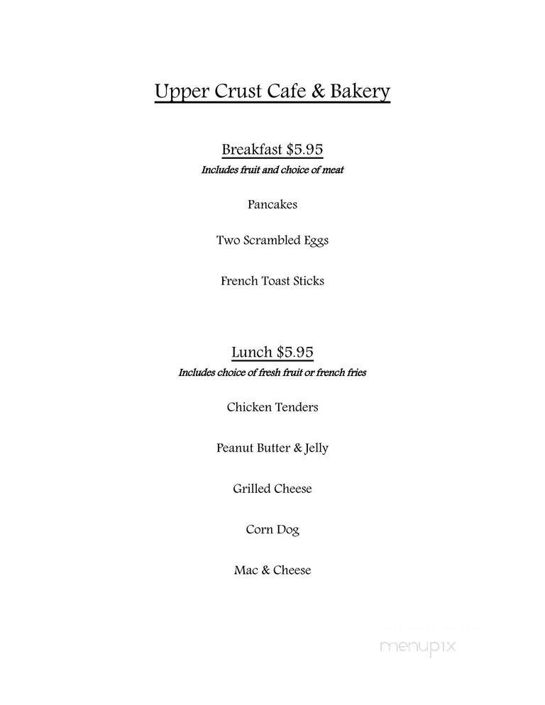 Upper Crust Cafe and Bakery - Venice, FL