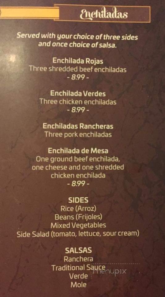 Los Cabos Mexican Grill - Menomonie, WI menu_pic