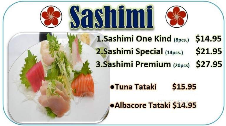 Hana Sushi Bar - Northridge, CA menu_pic