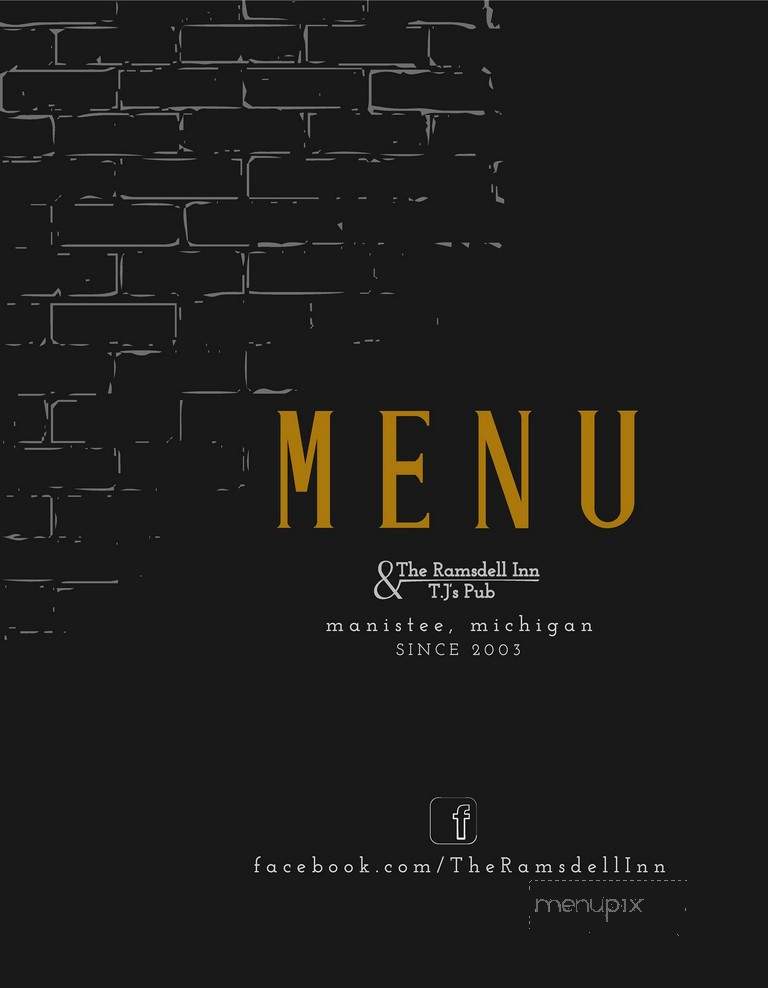 TJs Pub - Manistee, MI menu_pic