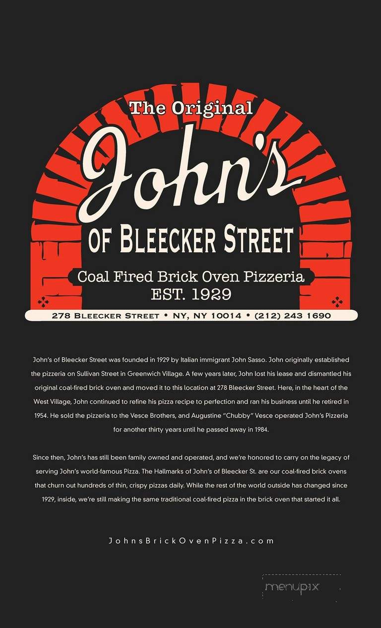 John's Of Bleeker Street - New York, NY