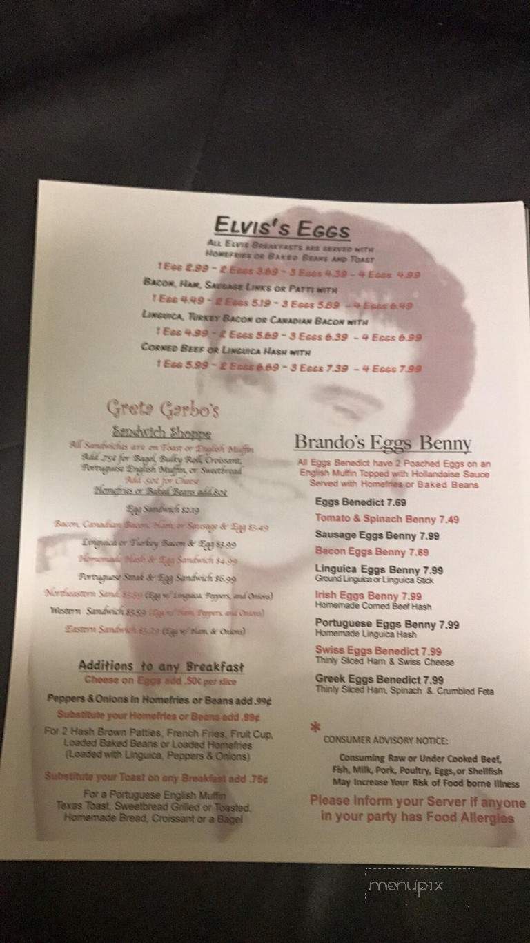 DeAvila's Restaurant and Catering - Taunton, MA menu_pic