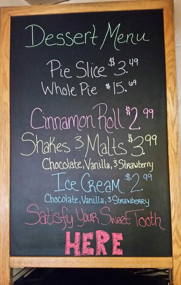 Dinner Bell Cafe - Eagleville, MO menu_pic