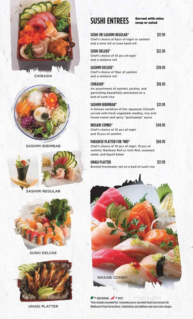 Kobe Hibachi Grill and Sushi - Fayetteville, AR menu_pic