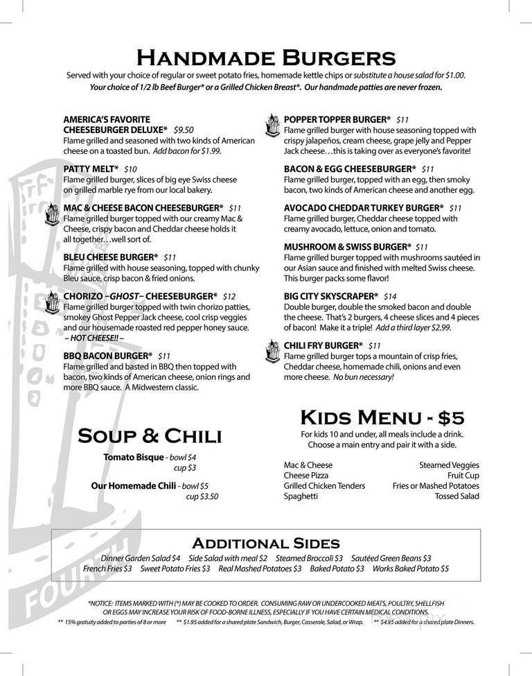 Soho - Sioux City, IA menu_pic