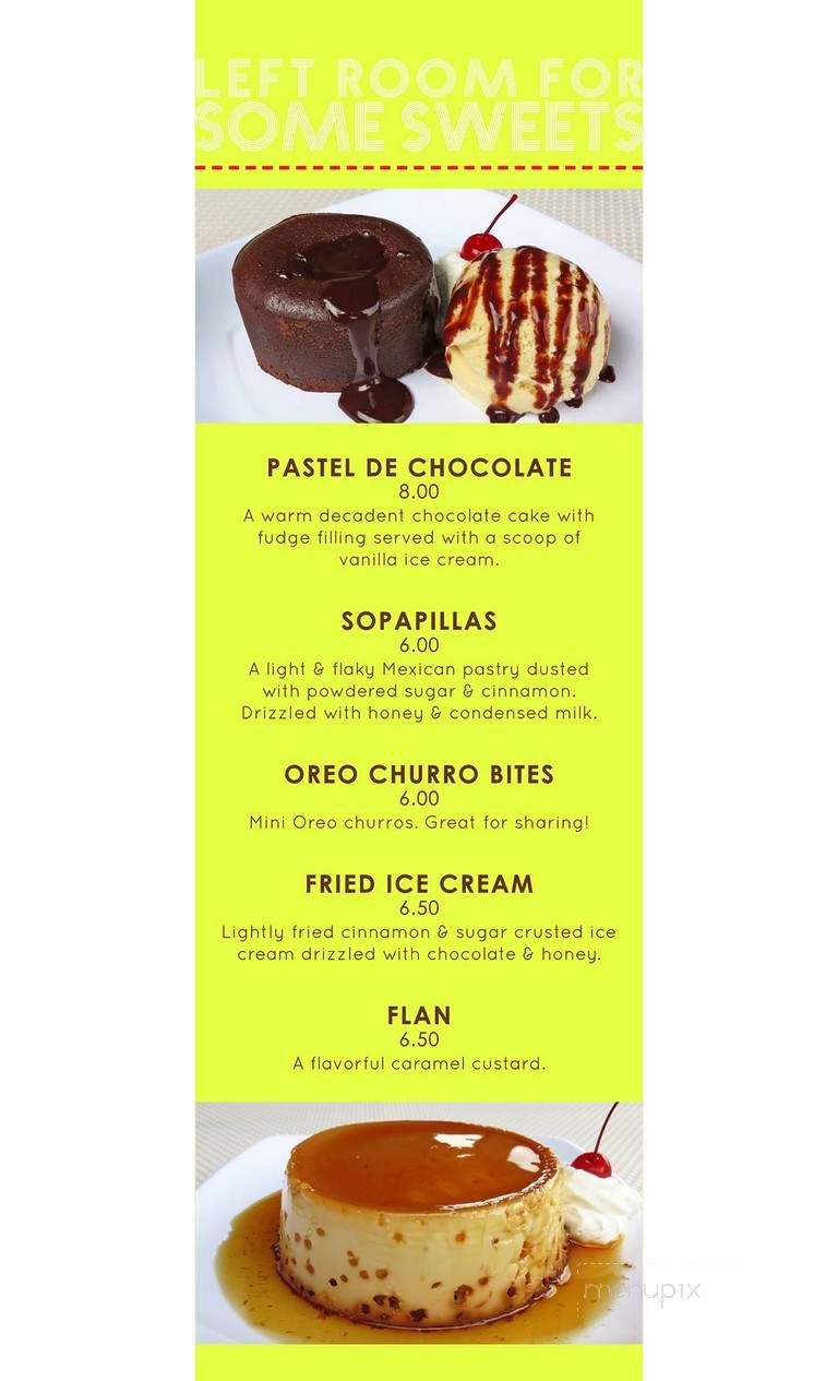 Caliente Mexican Craving Lsu Location - Baton Rouge, LA menu_pic