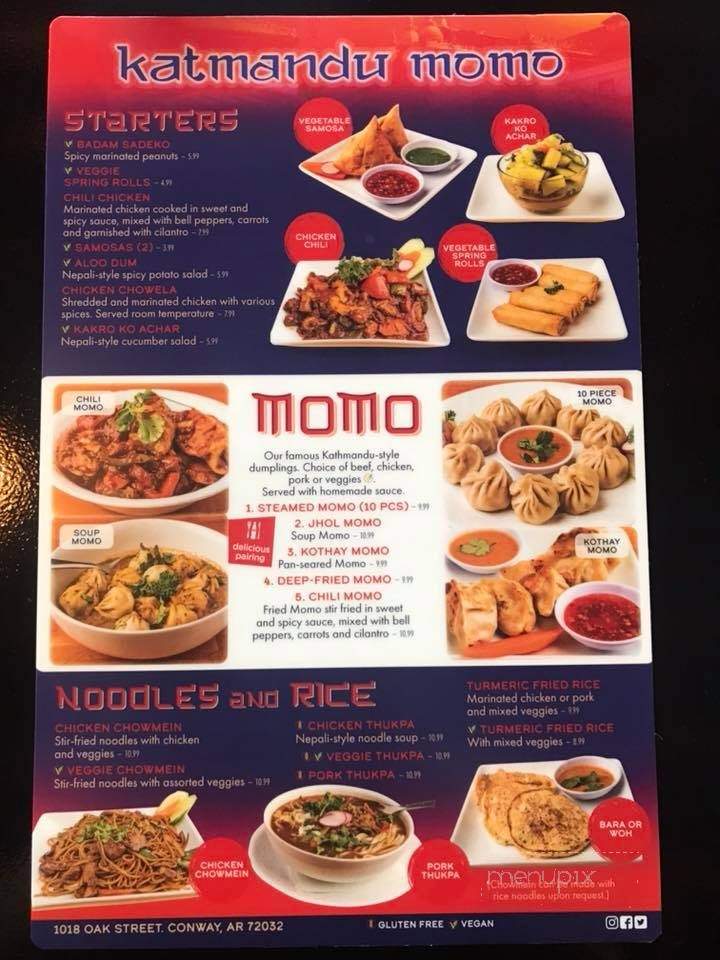 Amazing Foods - Conway, AR menu_pic
