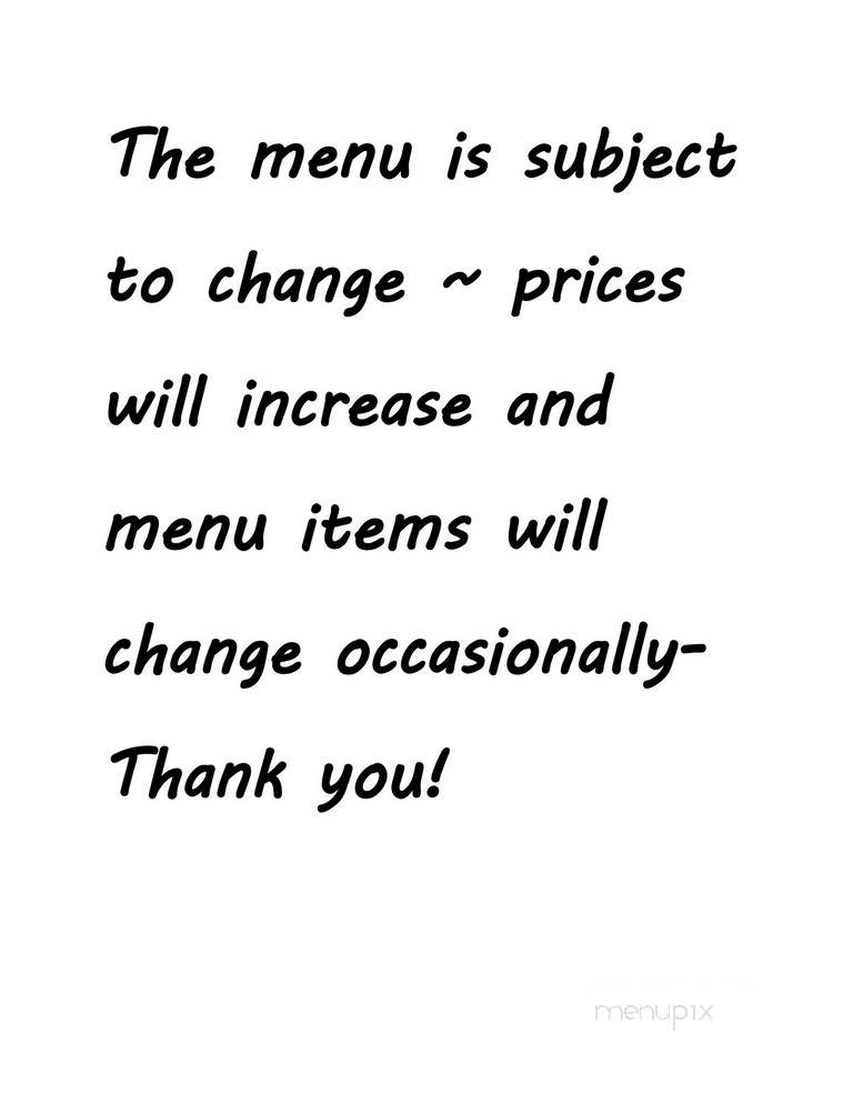 Open Range - Ogallala, NE menu_pic