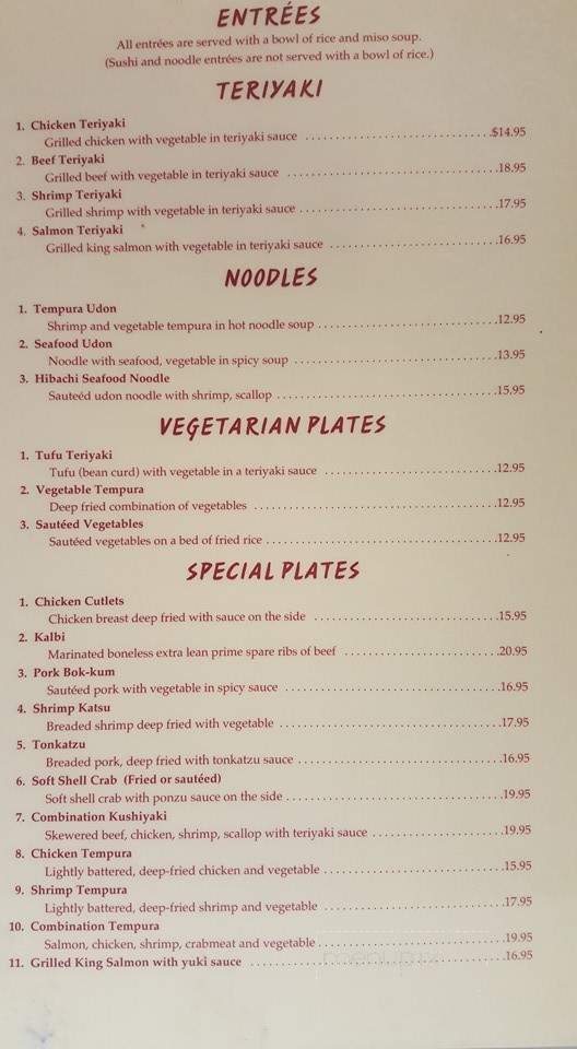 Yuki - Matamoras, PA menu_pic