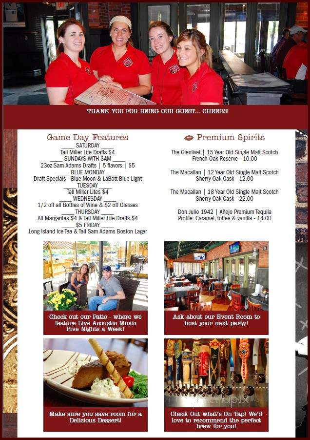 The Sports Grille at Cranberry - Cranberry Township, PA