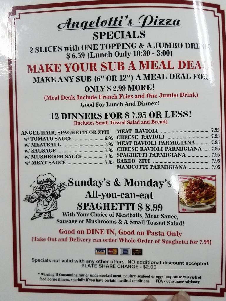 Angelotti's Pizza - Inverness, FL menu_pic
