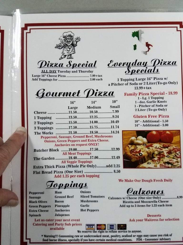 Angelotti's Pizza - Inverness, FL menu_pic