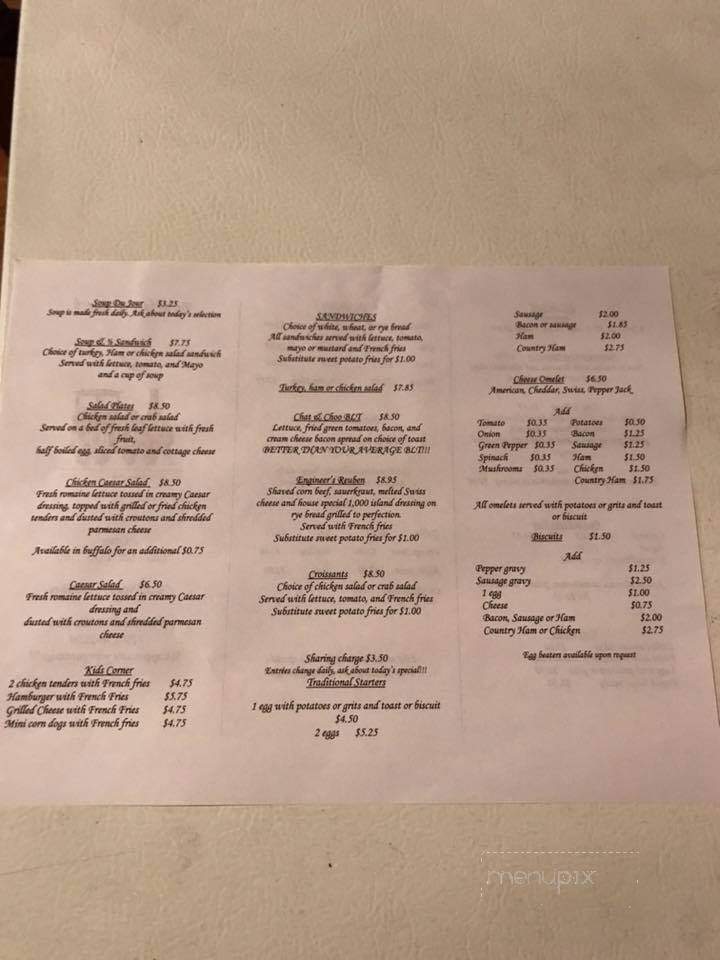 Chat Choo LLC - Villa Rica, GA menu_pic